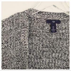 Black and White Gap Cardigan
